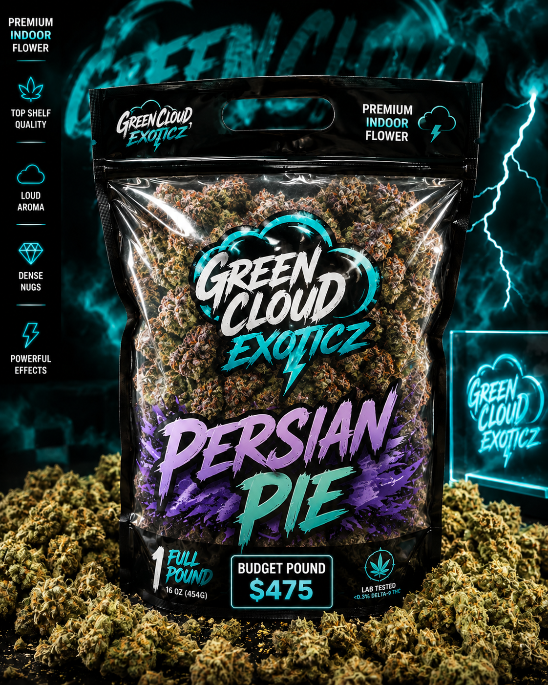 Persion Pie $475 1LB