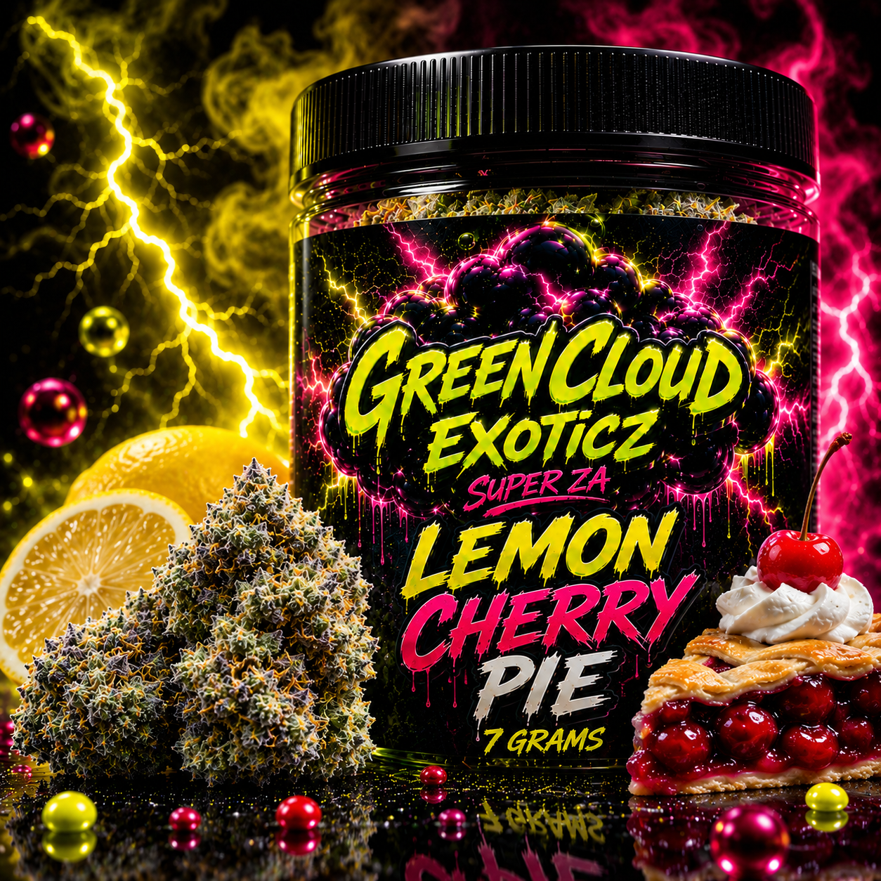 Lemon Cherry Pie
